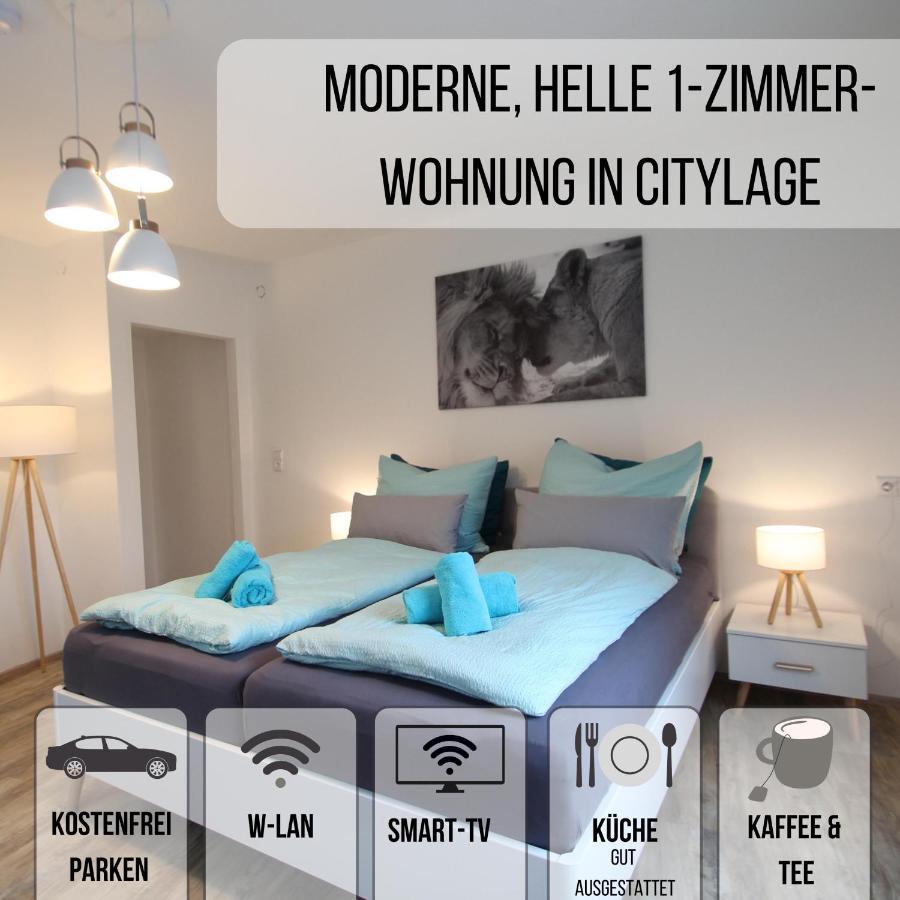 Moderne, Helle 1 Zimmer-Wohnung In Citylage バート・ウーラッハ エクステリア 写真